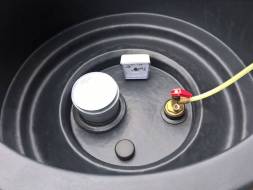 Емкость для дизельного топлива подземная горизонтальная, 2000 л, черный [TDT2000Y1]