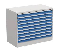 Тумба с выдвижными ящиками Treston 130/110-3, без верха, 61507603