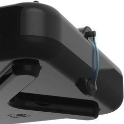 Бак пластиковый душевой с подогревом и уровнемером «РОСА», 250 л, черный [DRS250S112]