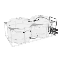 Комплекс насосный 600л/мин для воды ZО2