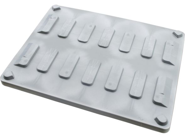 Крышка для BoxPallet 1225х825х80 мм серая (cm) в Волгограде