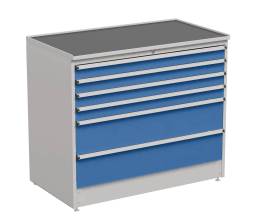 Тумба с выдвижными ящиками Treston 130/110-45, 61507045