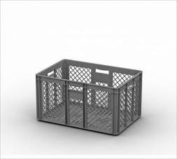 Пластиковый ящик 600х400х320 перфорированный (ЕСР-6432)