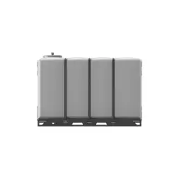 Емкость KR 4000л под плотность до 1.2 г/см3 для транспортировки белая в обрешетке New