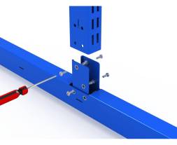 Система хранения двухсторонняя ДВК SORTEX 1075-2 №1-1, синий [КГ030393]