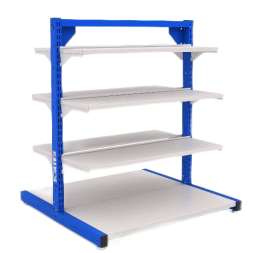 Система хранения двухсторонняя ДВК SORTEX 1075-2 №1-1, синий [КГ030393]