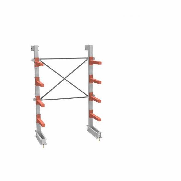 СТ-062 Стеллаж консольный односторонний 4 яруса