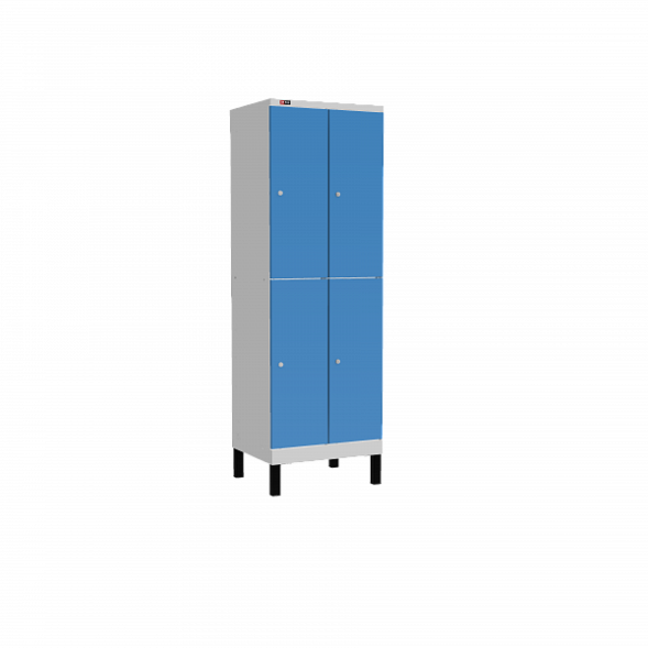 Шкаф ДиКом УНО-322 (RAL 7038+RAL 5012) [ ER-00031314 ]