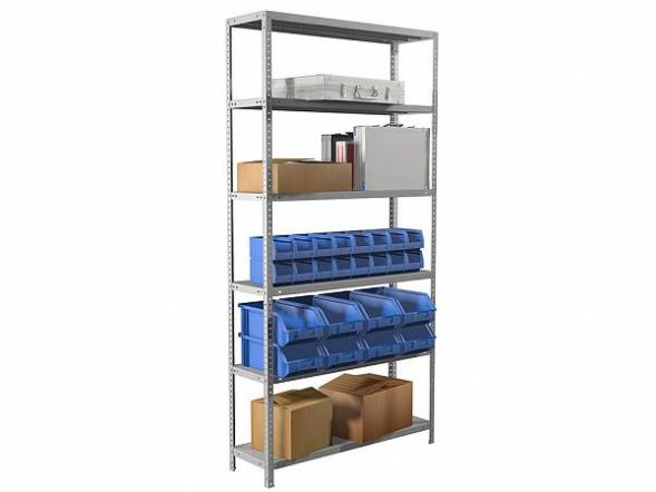 Стеллаж металлический MS Standart 220/100x30/6 в Волгограде
