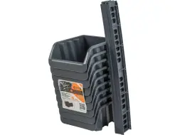 Ящик пластиковый для метизов 160х115х75 мм, серый