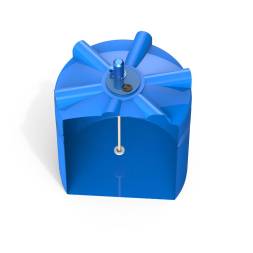 Емкость V 5000 литров с турбинной мешалкой