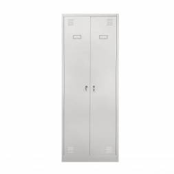 Шкаф металлический для одежды двухдверный 1850х800х500мм (2L-B1A-800) [ ER-00039087 ]