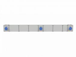 Шина для электропроводки ДВК 1200 мм (230V x 3)