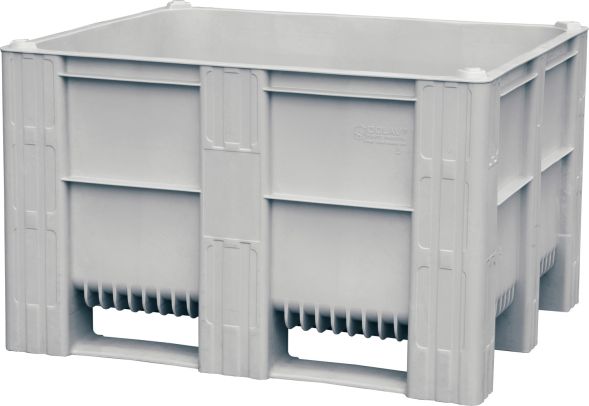 BoxPallet 1200х1000х740 мм сплошной на 3-х полозьях в Волгограде