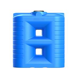 Емкость пластиковая прямоугольная для хранения воды, жидкостей и дизельного топлива, 2000 л, синий [TSN2000S13]