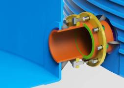 Втулка с фланцем 160